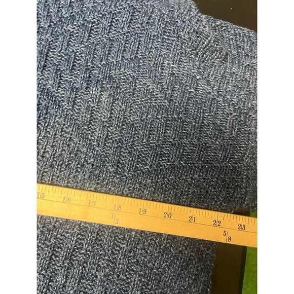 90s ALPS Women's Blue Knitted Sweater Sz Large - Picture 5 of 5